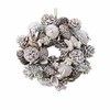 Natural Wreath, Small, White [Christmas Artificial Flower, Fashionable, Large Store