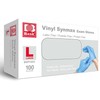 Basic Medical Synmax Vinyl Exam Gloves - Latex-Free & Powder-Free