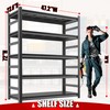 Sturdy Garage Shelving, Multifunctional Thickened Garage Storage Shelves, Heavy Duty
