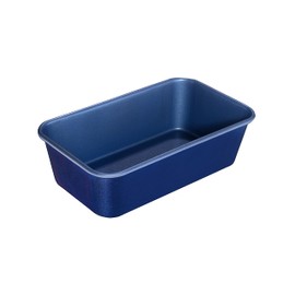 Granitestone Blue Nonstick 9.7in x 5.75in x 2.8in Loaf Pan, Oven Safe up to 500F, Dishwasher Safe