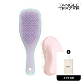 Tangle Teezer [쇼핑백+빗꾸스티커증정][1+1] 탱글티저 오리지널 미니+웻디탱글러 미니 헤어브러쉬 골라담기 [Tote Bag + Free Sticker][1+1] Tangle Teezer Original Mini + Wet Detangler Mini Hair Brush Selection