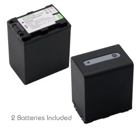 For Sony 2x Kastar Battery for Sony NP-FH100 HDR-CX300 HDR-CX500 HDR-CX520 HDR-HC3
