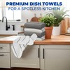 Towelogy Premium 100% Cotton Kitchen Towels, Super Absorbent and Soft,