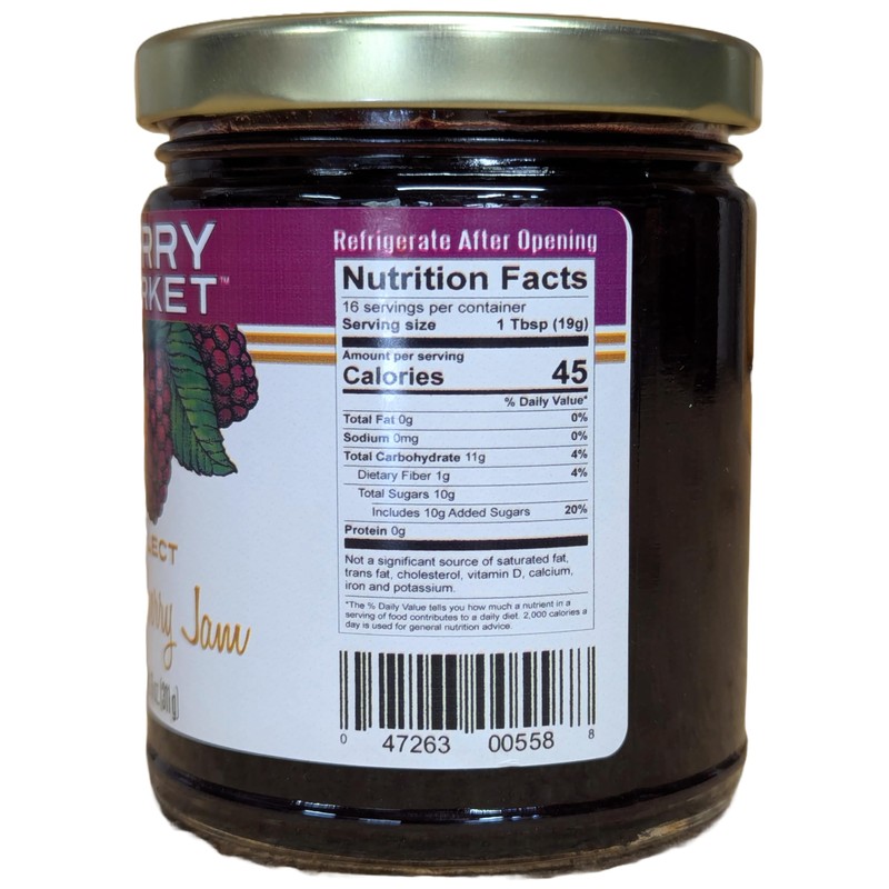 Berry Market 11 oz Select Boysenberry Jam