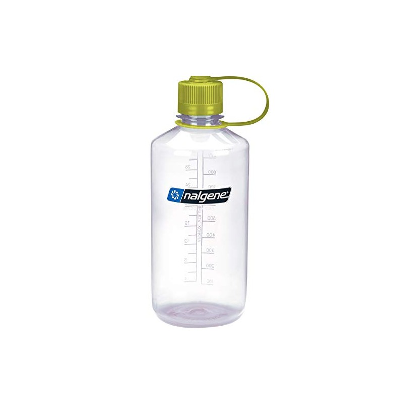 Nalgene Narrow Mouth Sustain Tritan 50% Recycled Bottle - Titan/Green,