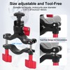 Mechrig Bicycle Motorcycle Handlebar Adapter Bracket Set for Insta360 X4/X3/X2/Ace