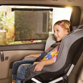 SafeFit SafeTemp Baby Car Sun Shades, 2 Pack, Black Free Shipping