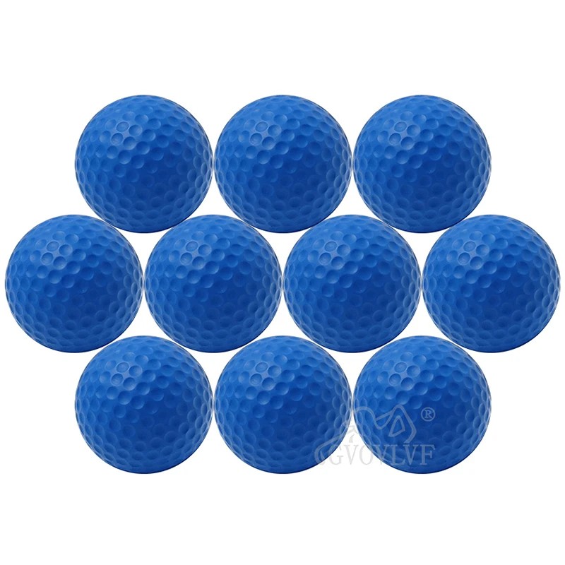 10-Pack Soft Golf Practice Balls for Indoor Swing Training –