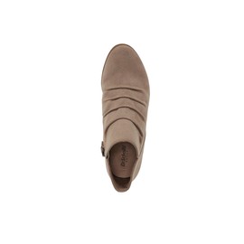 Dr. Scholl's Women's Rae Ankle Boot, Mocha Taupe Microfiber, 10