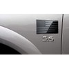 US Black Flag Auto Car Fender Emblem for Cars Trucks