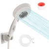Handheld shower head with on off switch water saving |