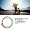 104BCD Mountain Bike Positive &amp; Negative Tooth Disc Chain Wheel