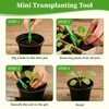 DRAINJH Mini Seed Spreader, 19 Pcs Seed Planter Tool Dispenser