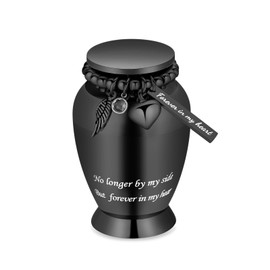 Small Urns for People Ashes Keepsake Cremation Urn with Wings Charm Minis Personal Funeral Urn for Pet or Human Ashes Memorial Ash Keepsake