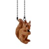 Dotlite Squirrel Ceiling Fan Pull Chain,Cute Realistic Squirrel Animal Fan