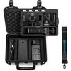 Lekufee Portable Waterproof Hard Case for Sony ZV-1F, ZV-1, ZV-1