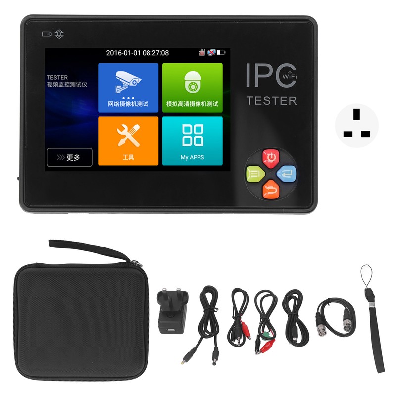 CCTV Camera Tester 3.5 Inch 4K Master Code Stream Portable