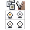 YINKE Coin Display Box Display Case Transparent PET Film with