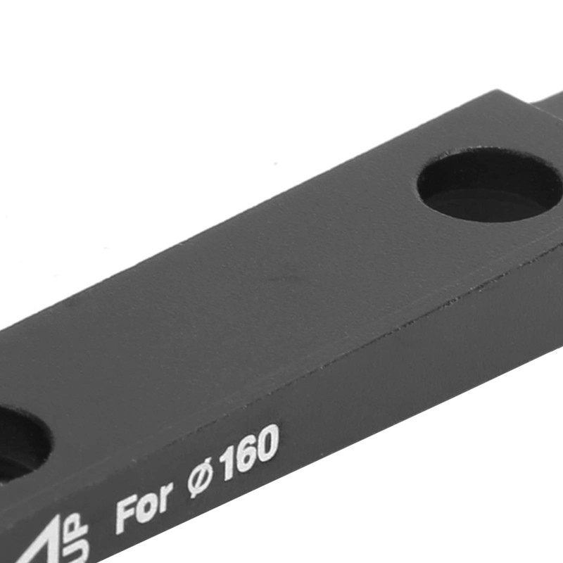 Hapivida Flat Mount Disc Brake Adapter Front, 140mm/160mm Bicycle Flat