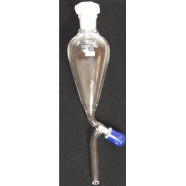 Sheath 125 ml NS19 Funnel, PTFE Valve with PE/Plug