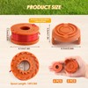 6 Pieces Grass Trimmer Spool for Worx Grass Trimmer, Diameter