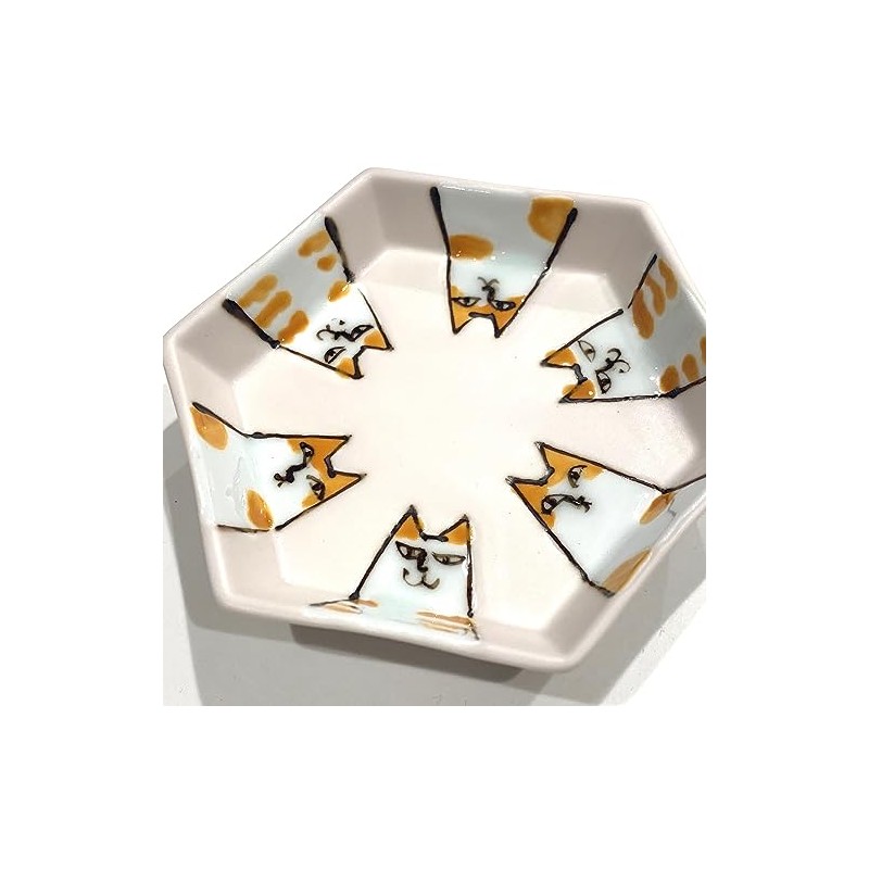 24to3 477437 Nishitomi Pottery Arita Ware Plate, Small Plate, Approx.