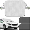 Car Windshield Sun Shade, 2024 Reflector Sunshade Cool Reflective Sun