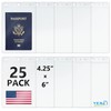Yes4Quality - Vertical Passport & ID Badge Holder - 4x6