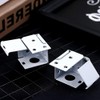 4 Pcs Venetian Blind Fittings, White Window Profile Box Mounting