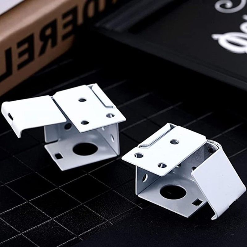 4 Pcs Venetian Blind Fittings, White Window Profile Box Mounting