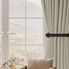 Yagoo 2 Pcs Adhesive Curtain Holdbacks，Screw-in Curtain Tie Backs Curtain