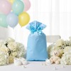 Sacchetti Regalo Perlati Piccoli – 50 Pezzi – Azzurro –