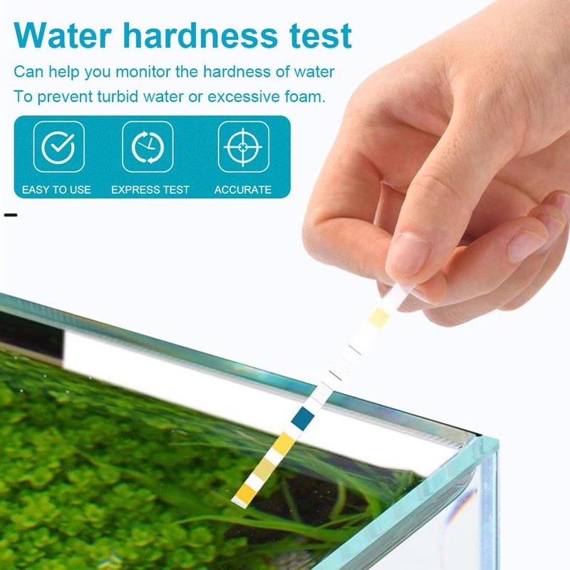 OHREN 50 Items Water Hardness Test Strips Test Kit -