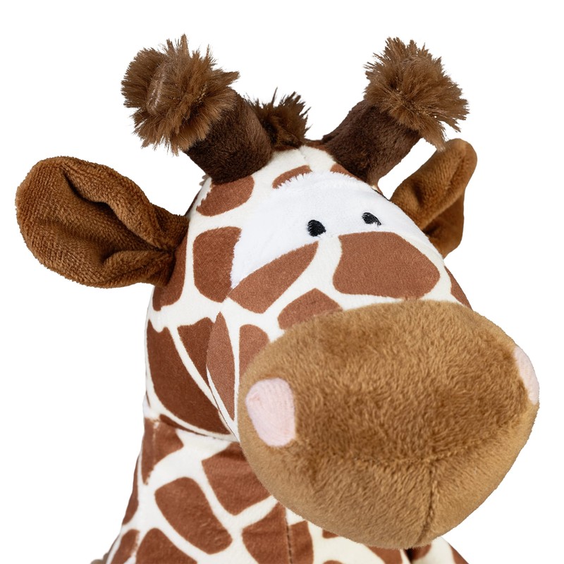 Relaxdays Giraffe Fabric Floor Sand Heavy Interior Soft Door Stop