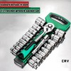 72-Tooth Ratchet Socket Set for Auto & Home Repair –