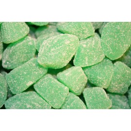 Bayside Candy Jelly Spearmint Leaves Candy Slices (1LB)