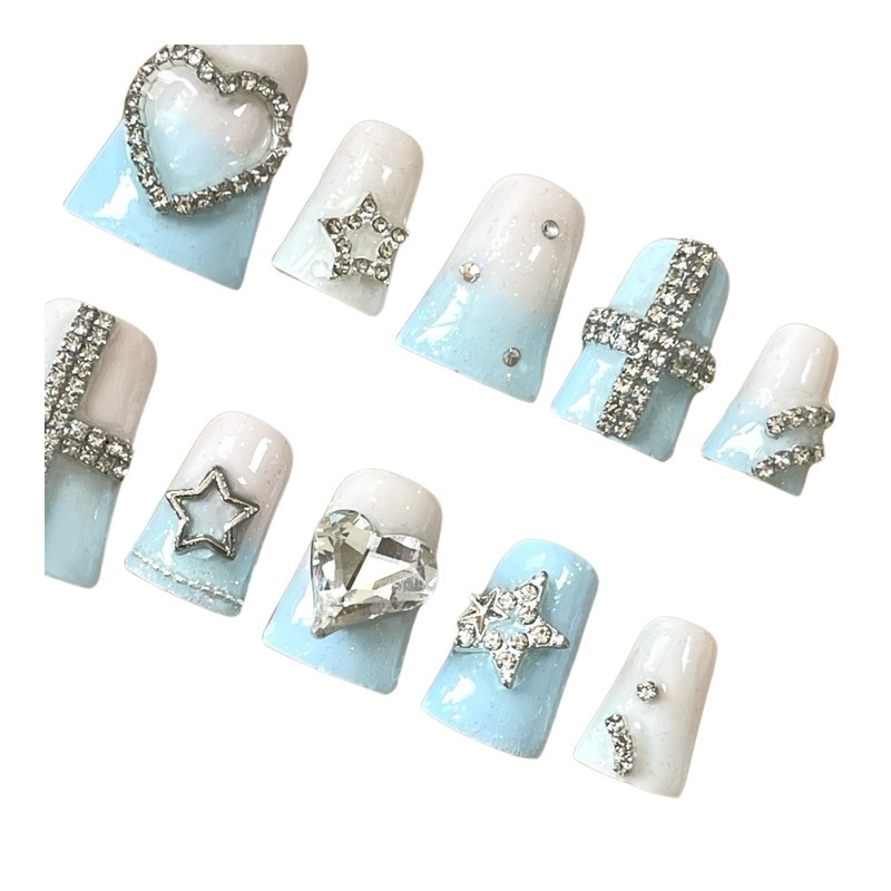  D•U•C•K Handmade Nail Tips - Long Ballerina / D•U•C•K