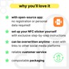 1 x "Review us" on Google NFC Sticker - 3