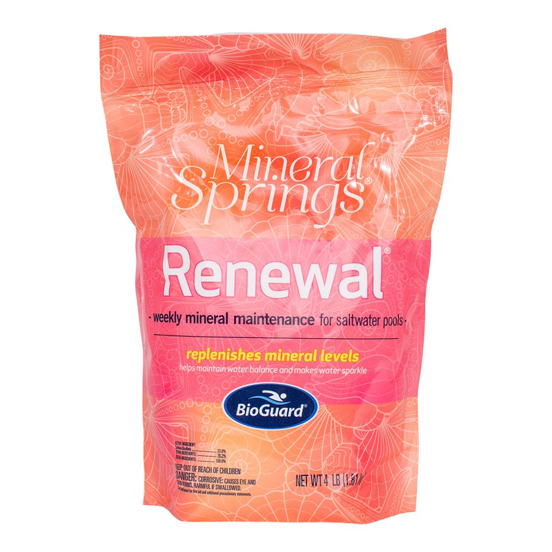 BioGuard Mineral Springs Renewal, 4 lb, Pack of 6, Weekly
