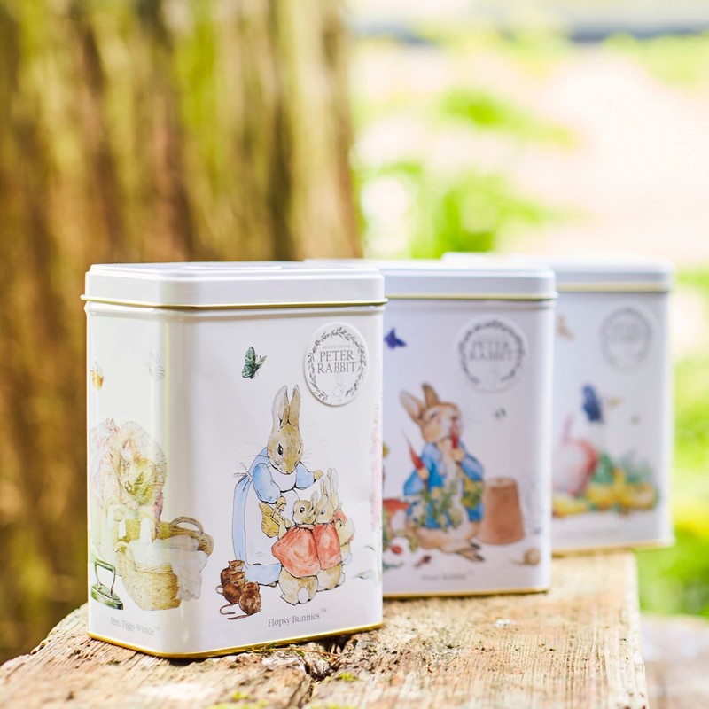New English Teas Peter Rabbit Tea Tin with 40 English