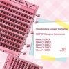 AIWEITA Eyelash Clusters, 120 Pieces, DIY Eyelashes, Individual Cluster Lashes,