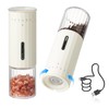 Vucchini Electric Salt and Pepper Grinder Set 6-Level External Adjustable
