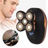 Electric Shaver Waterproof Rechargeable Beard Shaving Trimmer Hair ClipperBlack