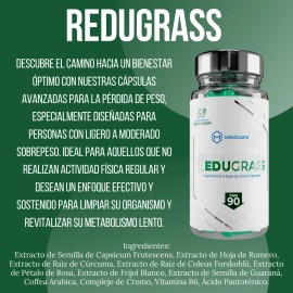 Suplemento Reductivo Redugrass Mesocaps 90 Cápsulas Sin Sabor