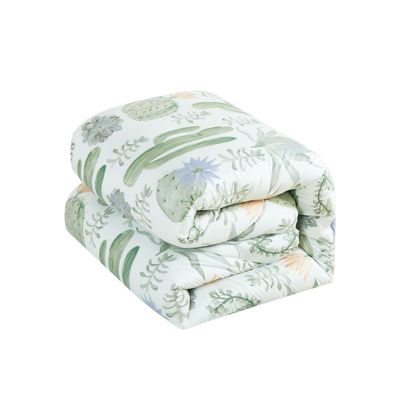 Chezmoi Collection Gregory 7-Piece Serene Lodge Bed in a Bag