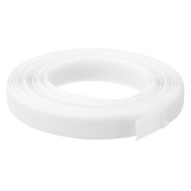 sourcing map Boning for Sewing, 1Pcs 5 Yards 12mm - Polyester Sew-Through High-Density Corset Boning for Wedding Dress, Bridal Gown (White)