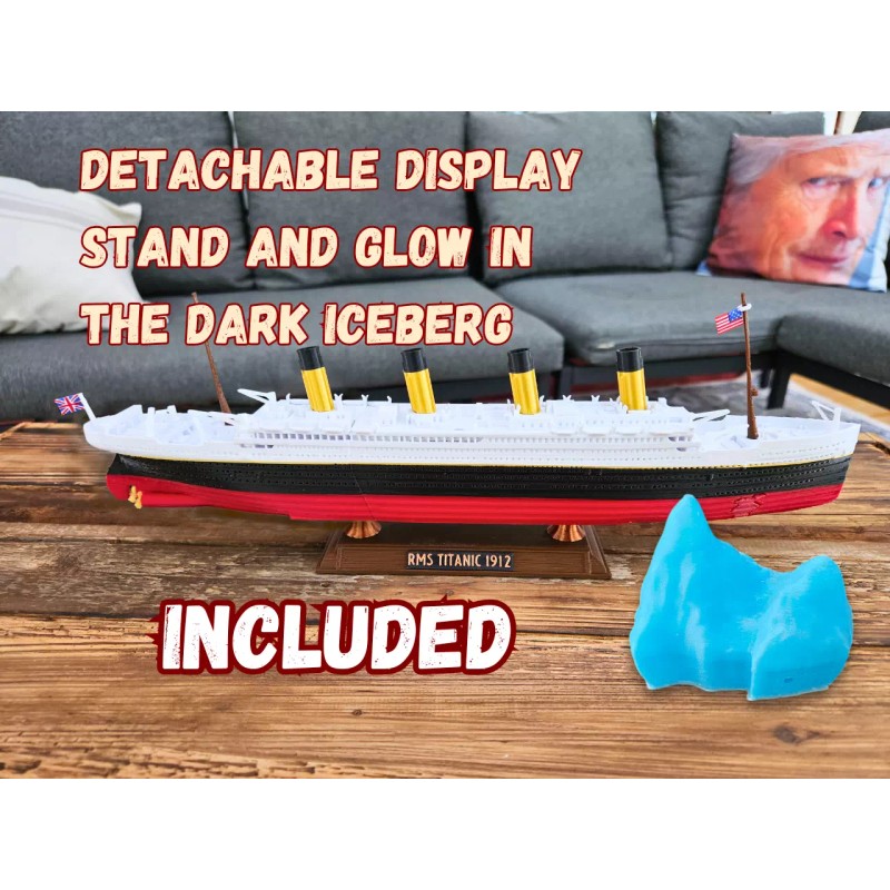 TheRoller3d Titanic Submersible Model Dual Action Toy Floating/Sinki
