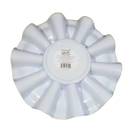 Prepara’ Prepara New Taco Carousel Serving Tray Melamine Colorful Spanish Mosaic 12"