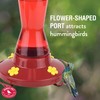 Perky Pet 202FB 9 Piece Yellow Hummingbird Feeder Replacement Flowers