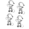 2/4 PCS Heavy Duty Marine 316 Stainless Steel Fixed Snap